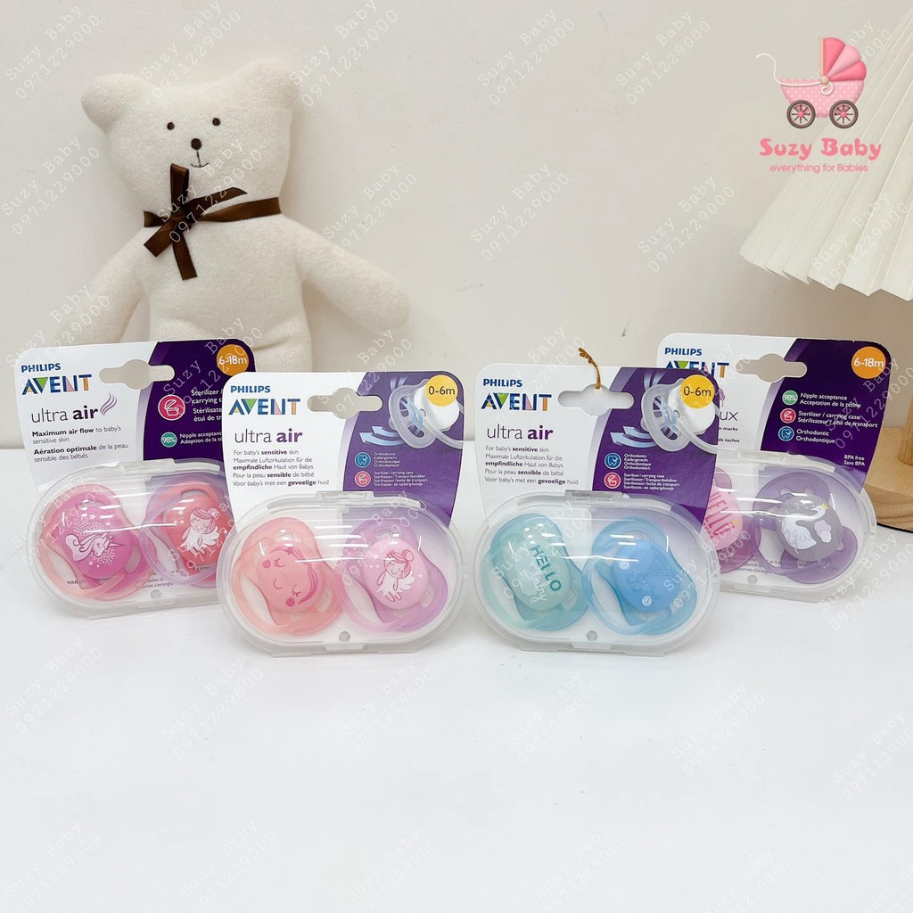 TI GIẢ AVENT ULTRA AIR, Suzy baby