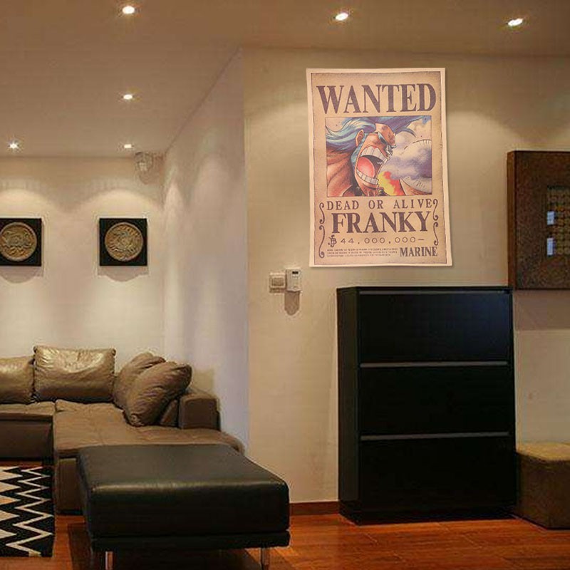 lovemedog Set 1 tấm poster hình nhân vật One Piece kiểu retro | BigBuy360 - bigbuy360.vn