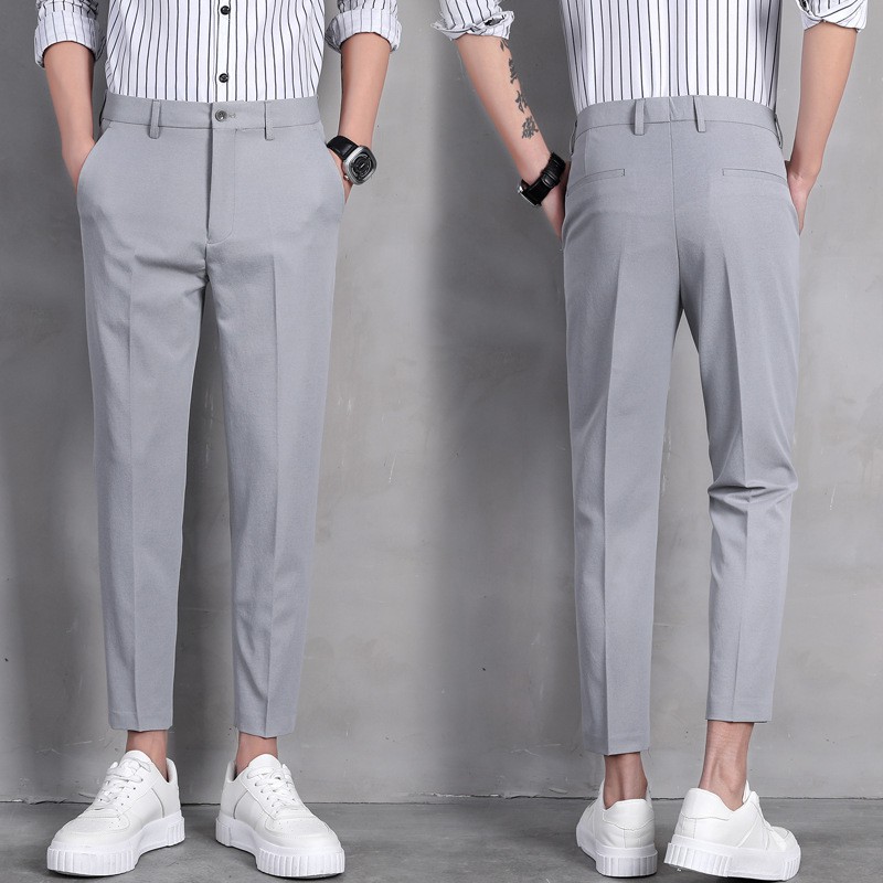 Quần Âu Nam, Quần Baggy 4 Màu Co Dãn Ôm Ống Côn Vải Chống Nhăn Cao Cấp Không Bai, Xù - Dino Store | BigBuy360 - bigbuy360.vn