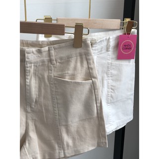 Quần Short Kaki Nữ  [Ảnh thật] (Lưng cao, Chất Kaki Dày Dặn Co Giãn)