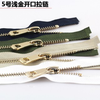 Bộ 5 Khóa Kéo Kim Loại Cho Áo Khoác Da