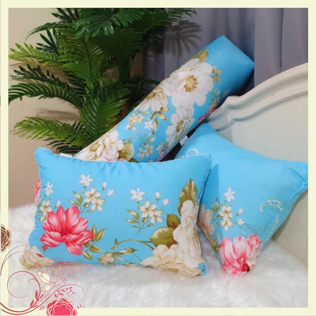 Vỏ gối ôm cotton poly Siêu Rẻ ( 20cmx80cm) giao màu ngẫu nhiên giá tốt