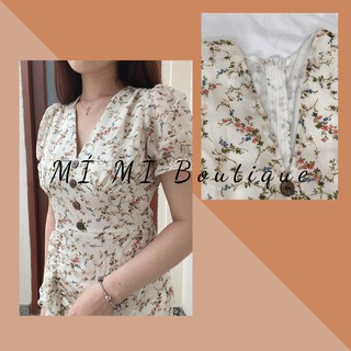 ( ẢNH THẬT) Đầm Nữ Cổ V Dáng Đuôi Cá