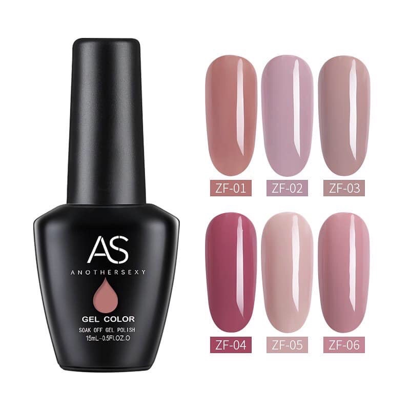 SET SƠN AS ĐEN 6 MÀU - XIE dụng cụ nail&amp;mi ♥️