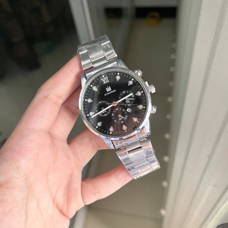 Đồng Hồ Nam Chính Hãng SHAARMS Dây Sắt Cao Cấp Sang Trọng, Có Lịch Ngày Đẹp Giá Rẻ | BigBuy360 - bigbuy360.vn