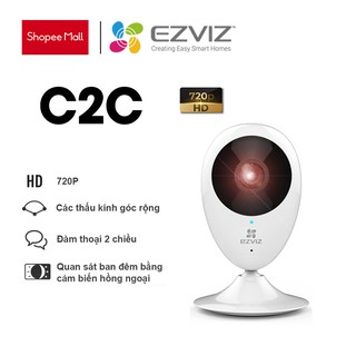 Camera wifi EZVIZ C2C đế nam châm, đàm thoại hai chiều, thấu kính góc rộng quan sát ban đêm bằng cảm ứng hồng ngoại