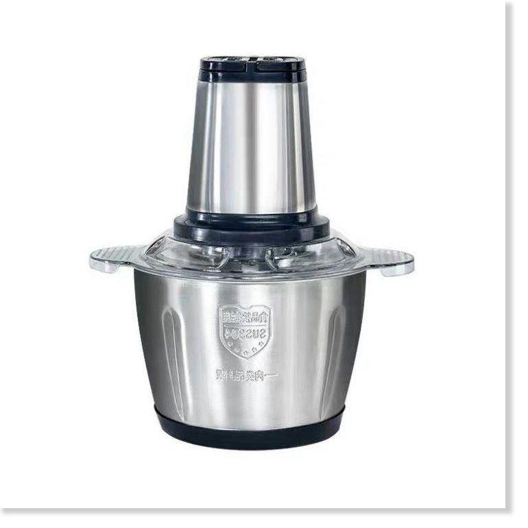 Máy xay thịt đa năng KNS cối inox 304, Công suất 300W-  Xay siêu mịn, siêu nhuyễn Tặng thêm lưỡi dự phòng