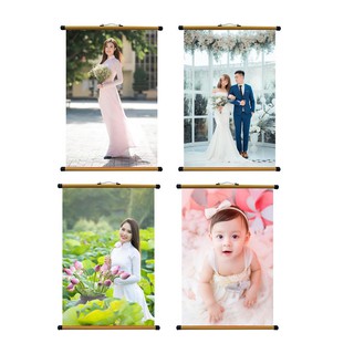 Tranh ảnh treo tường in theo yêu cầu có ép lụa