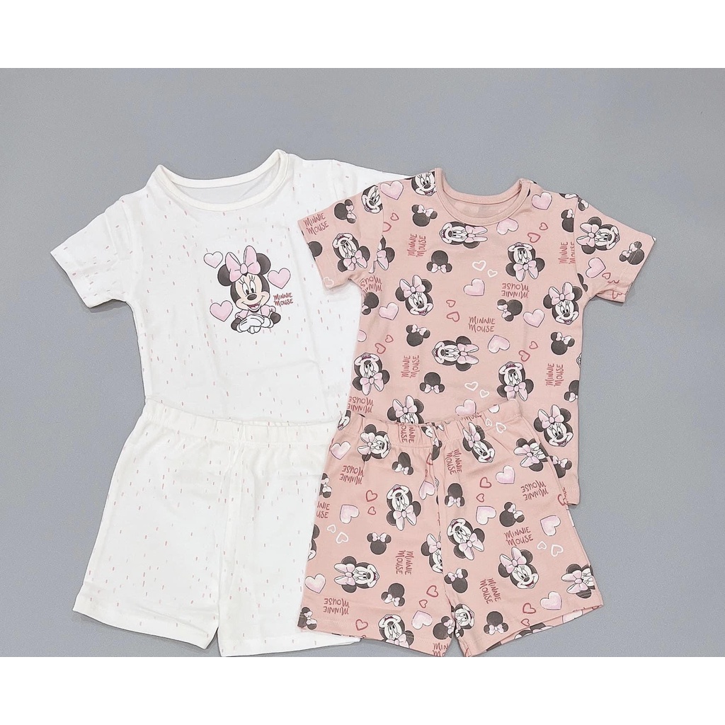 Set 2 bộ cotton bé gái George