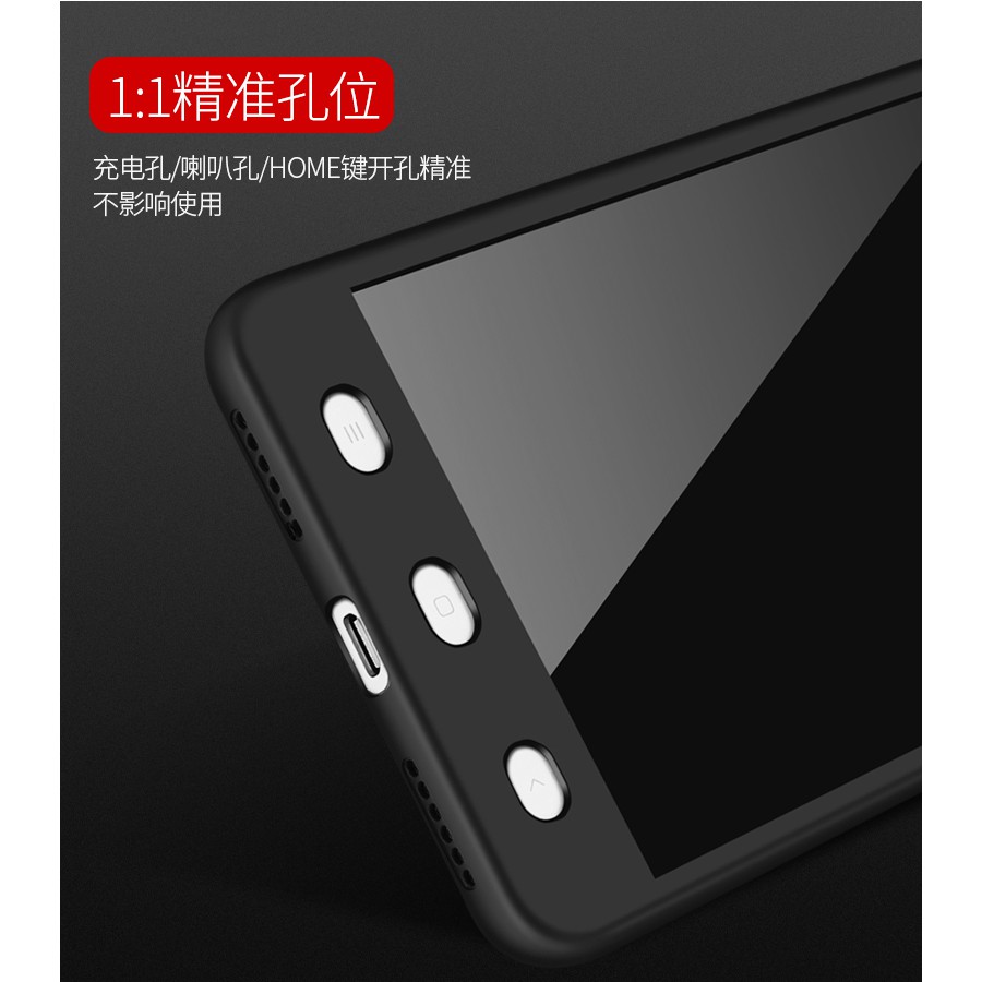 Xiaomi Redmi Note 4X ( Chính hãng TGDĐ Chip Snap 625 ) - ỐP NHỰA CỨNG 3 MẢNH THÁO LẮP BẢO VỆ 360