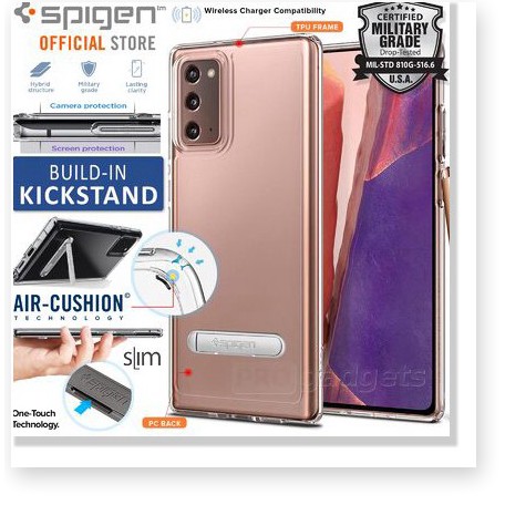 Ốp Galaxy Note 20 / Note 20 Ultra Spigen Ultra Hybrid S