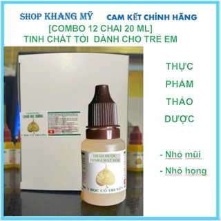 Tinh chất tỏi nhỏ mũi hải thượng tiên ông dành cho trẻ em