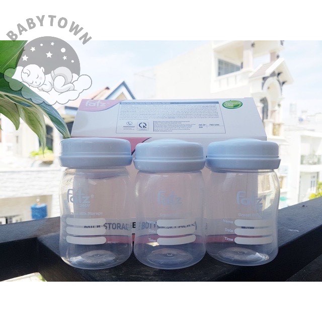 Bình trữ sữa 150ml  Fatzbaby FB0120NH