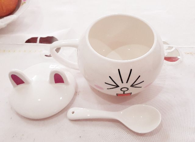 Bộ ly gấu Brown Cony LINE Friends | BigBuy360 - bigbuy360.vn
