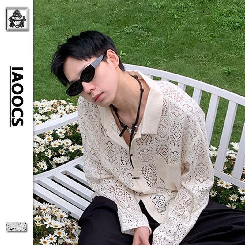 Áo Sơ Mi Tay Ngắn Cổ Polo Thiết Kế Đục Lỗ Đơn Giản Sang Trọng Thời Trang Mùa Hè Cho Nam Và Nữ