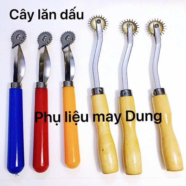 Cây lấy dấu, lăn dấu trên vải