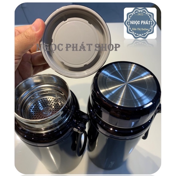 Bình giữ nhiệt kim cương BAOL 1200ml inox 304 cao cấp
