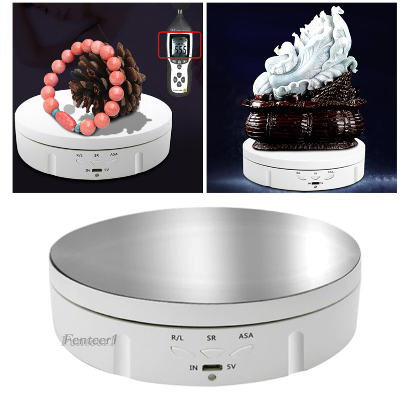 (Hàng Mới Về) Mô Hình Bàn Xoay 360 Độ Hỗ Trợ Trưng Bày Trang Sức