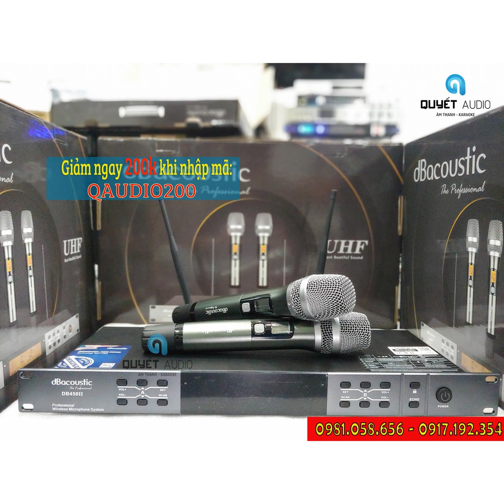 Micro không dây dBacoustic DB450II