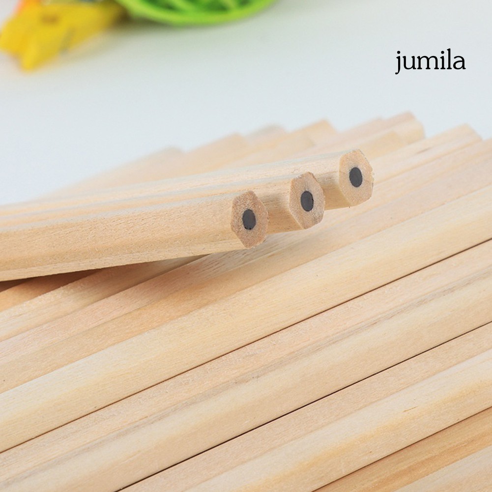 JUL 10Pcs Wood HB Pencils for Drawing School Learning Stationary Office Supplies