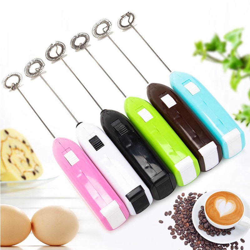 Máy Đánh Trứng Cafe Tạo Kem Bọt Biển CAPU - MAKER Mini Cầm Tay Siêu Tiện Dụng Chạy Pin Siêu Bền