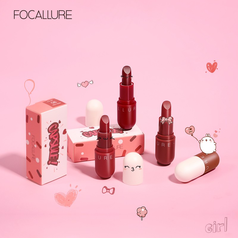 (Hàng Mới Về) Son Lì Focallure Mini Fa87 Thiết Kế Hình Viên Thuốc Độc Đáo | BigBuy360 - bigbuy360.vn