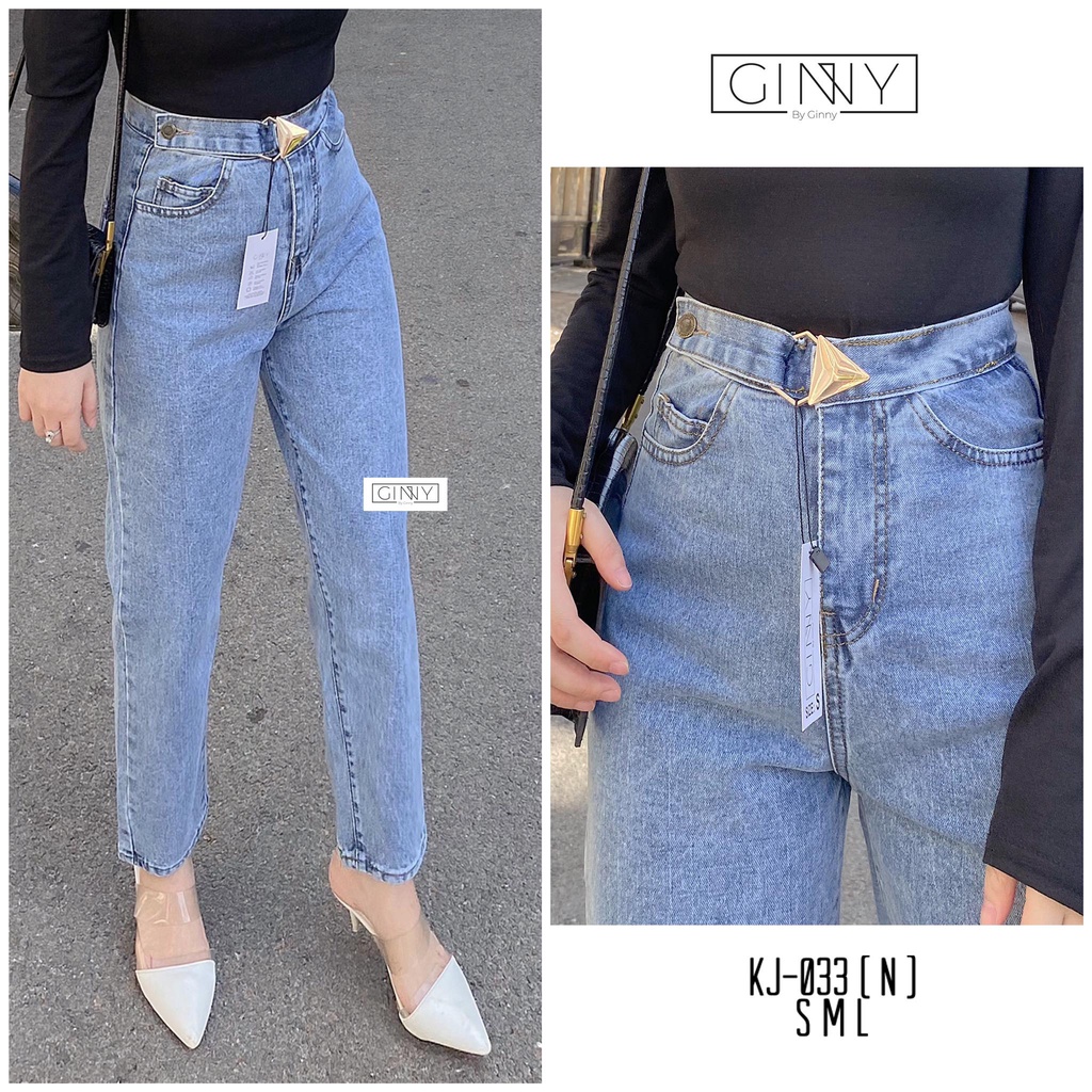 QUẦN BAGGY JEAN KJ033 | Thời Trang | Phong Cách | GinHouse Shop