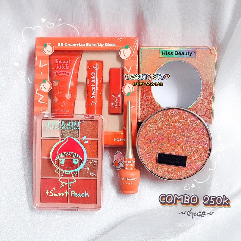 COMBO TRANG ĐIỂM 250k