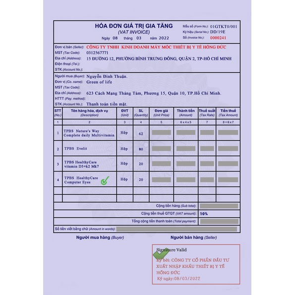 Viên bổ mắt cho bé Healthy Care Kids Computer Eyes 60 viên của Úc