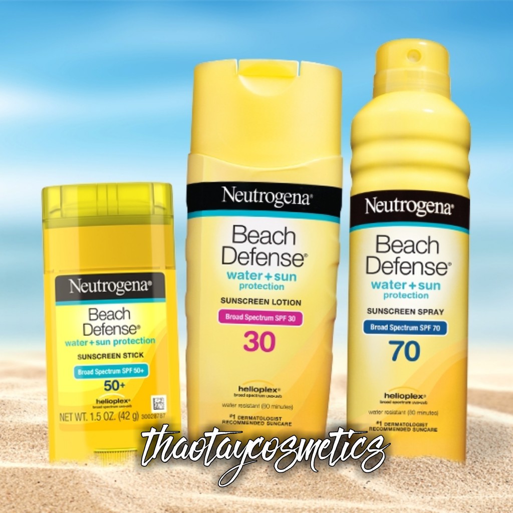 Kem chống nắng đi biển Neutrogena Beach Defense Water + Sun Sunscreen