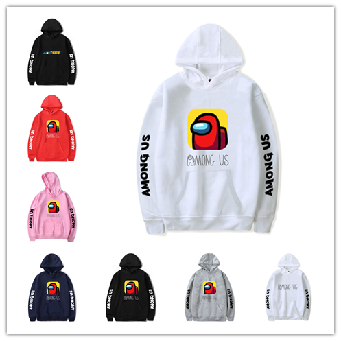 2020 New Game Among Us Hoodies Casual Pullover Streetwear Sweatshirt Sudadera Hombre Funny Print Among Us Hoodie Woman