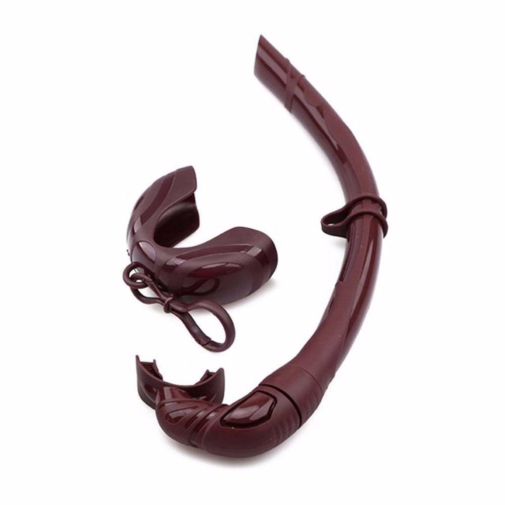 Ống Thở Đi Bơi / Lặn Bằng Silicone Có Thể Gấp Gọn Tiện Lợi Dành Cho Nam Giới