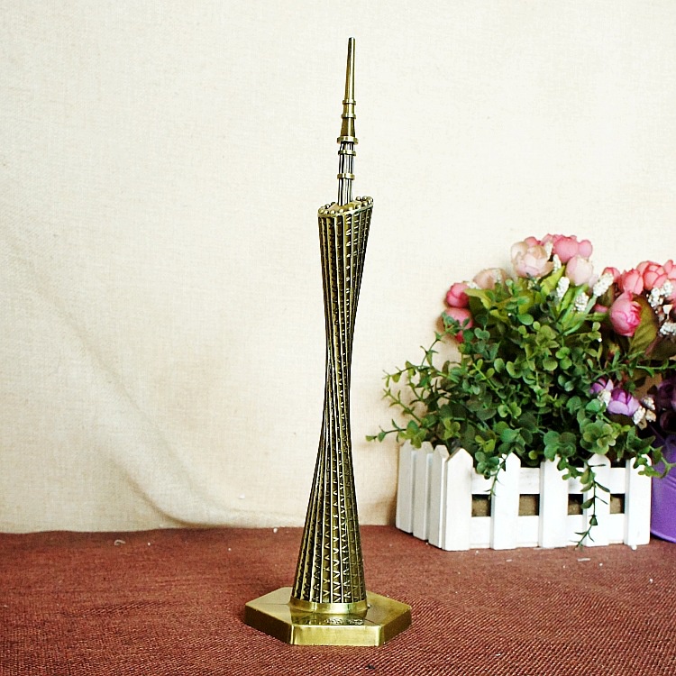 Mô Hình Tháp Guangzhou Trung Quốc Thắt Lưng Nhỏ Bốn Mẫu Tháp Quảng Châu Tùy Chọn Thủ Công Mỹ Nghệ Trang Trí Nhà Và Văn Phòng Làm Quà Tặng
