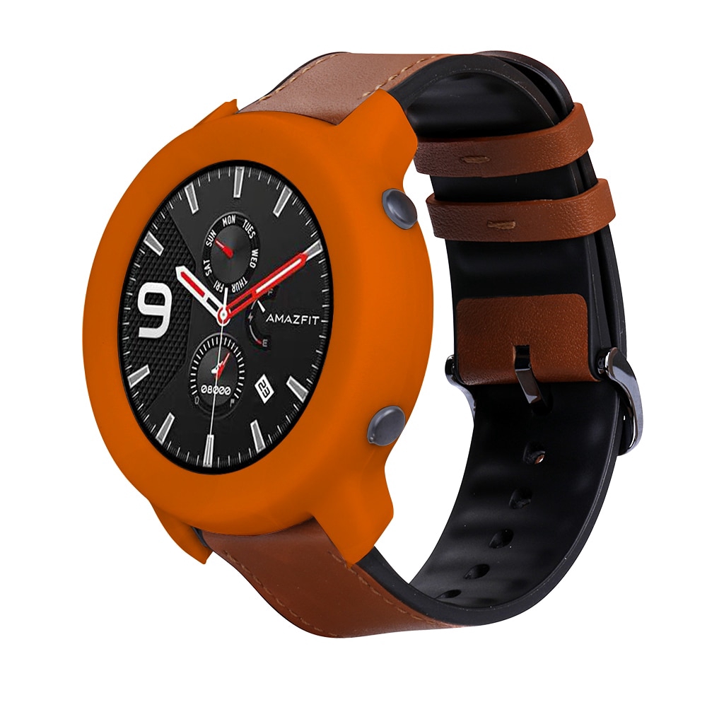 Dây đeo đồng hồ bằng TPU silicon mềm 22mm bảo vệ ốp cho Xiaomi Huami Amazfit GTR 47mm