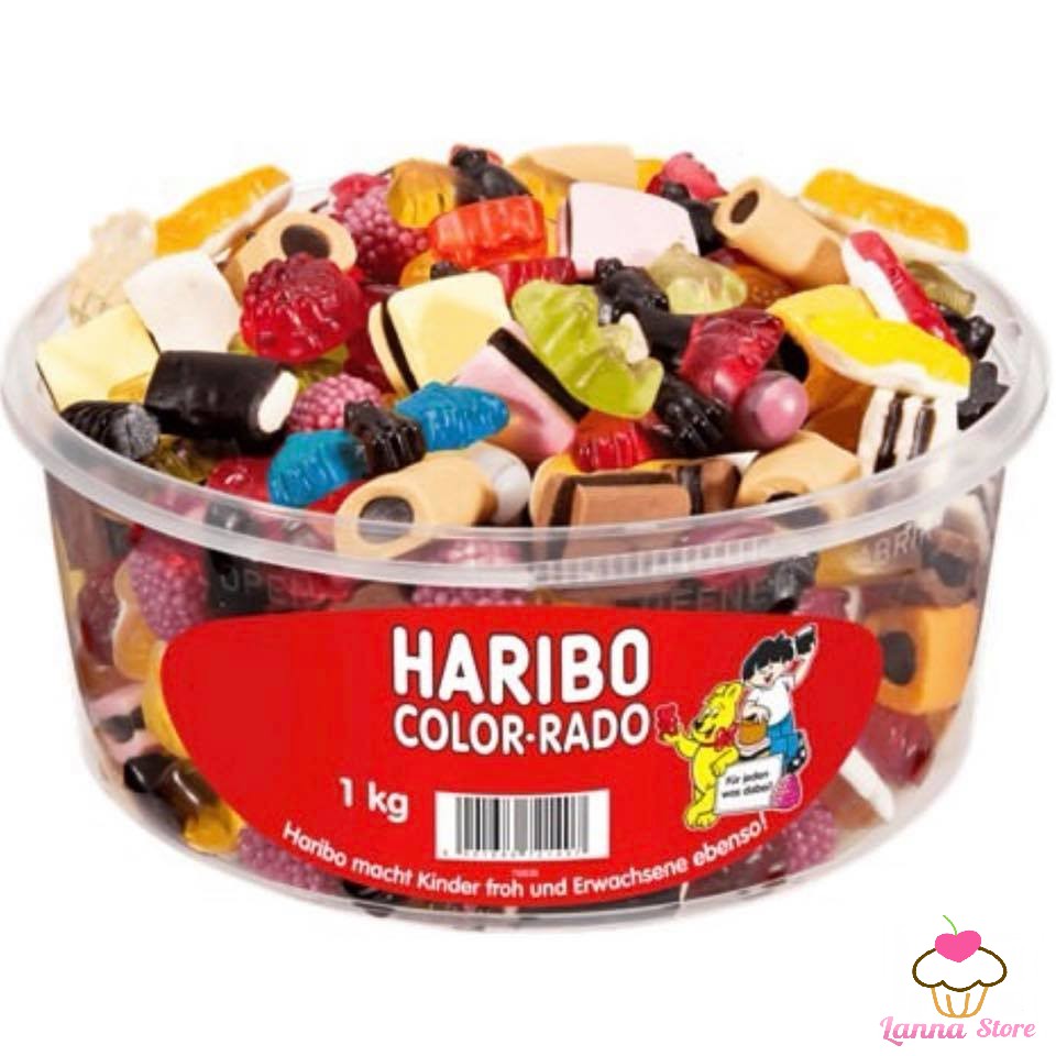 [SIÊU PHẨM] THỐ KẸO DẺO HARIBO 1KG VỀ 2 LOẠI HOT NHẤT - Đức.