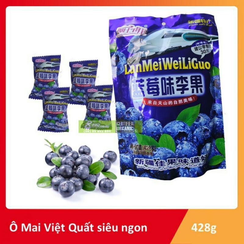 Ô Mai Xí Muội Chery Việt Quất - Ăn Vặt 492