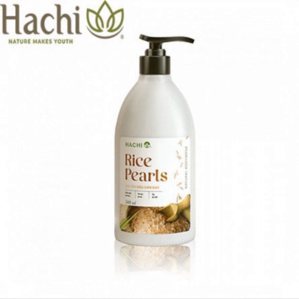 Sữa Tắm Dầu Cám Gạo Trắng Sáng HACHI [Chính Hãng] Chai 500ml, 800ml- Sữa Tắm Trắng Da Hàng Nội Địa | BigBuy360 - bigbuy360.vn