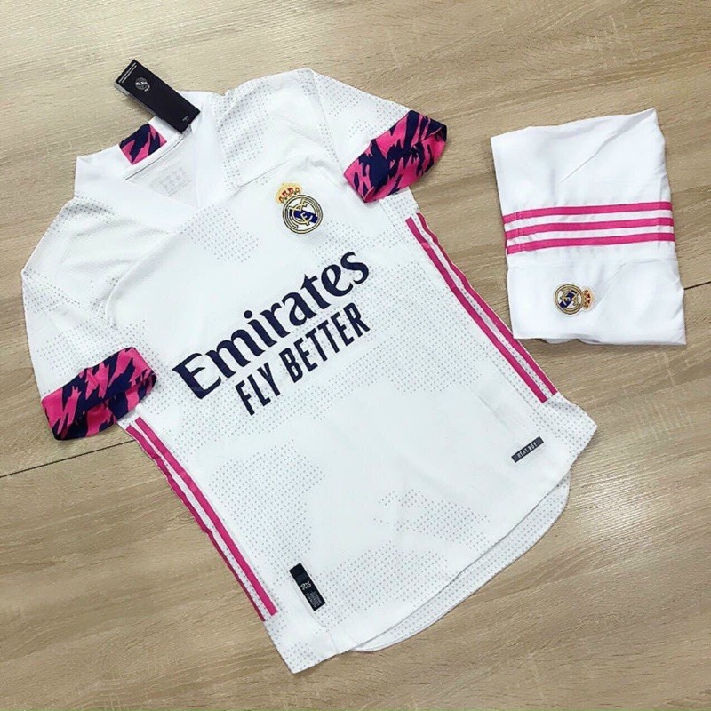 (Ảnh thật+ Free in tên số: ÁO BÓNG ĐÁ CLB REAL MADRID bản cao cấp mè thái