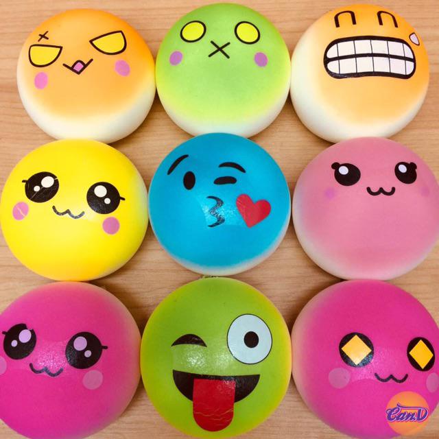 Bán Squishy bánh bao cảm xúc