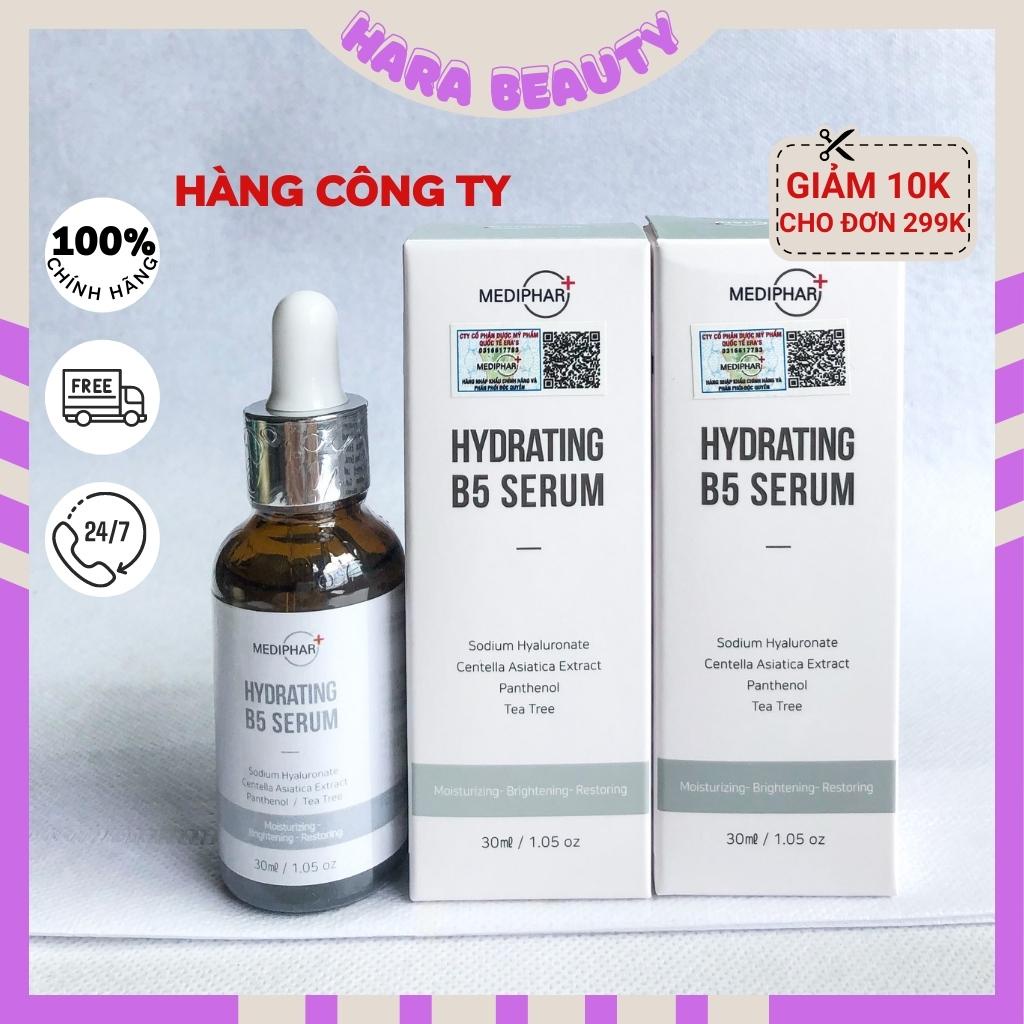 Serum B5 Mediphar Hara Beauty giúp dưỡng da cấp ẩm PHỤC HỒI sáng da mờ thâm 30ml