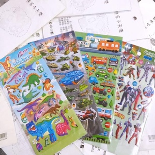 Sticker dán nổi nhiều mẫu khác nhau