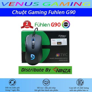 Chuột Gaming Fuhlen G90 - Độ bền bất tử - Chính hãng Fuhlen - Tem Ninza chống hàng giả - Bảo hành 24 tháng thumbnail