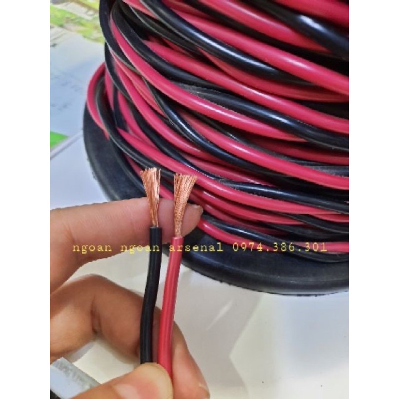 cặp dây loa lõi đồng chuẩn đã diy hoàn thiện 8 mỏ chim cứng