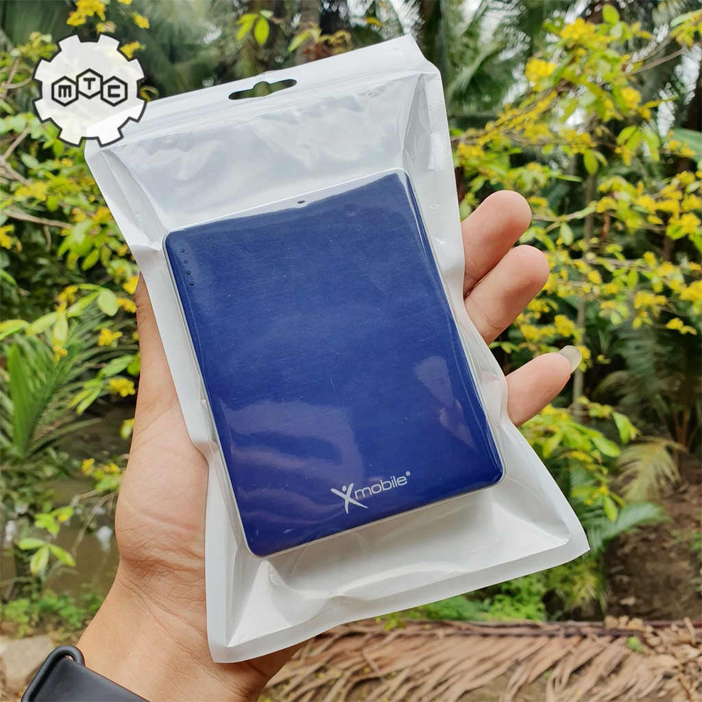 Pin sạc dự phòng 10.000 mAh Xmobile Gram 4 Xanh Navy | 2nd |8