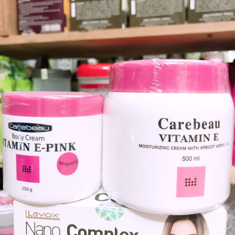 Kem Dưỡng Da Toàn Thân Vitamin E Carebeau 500ml