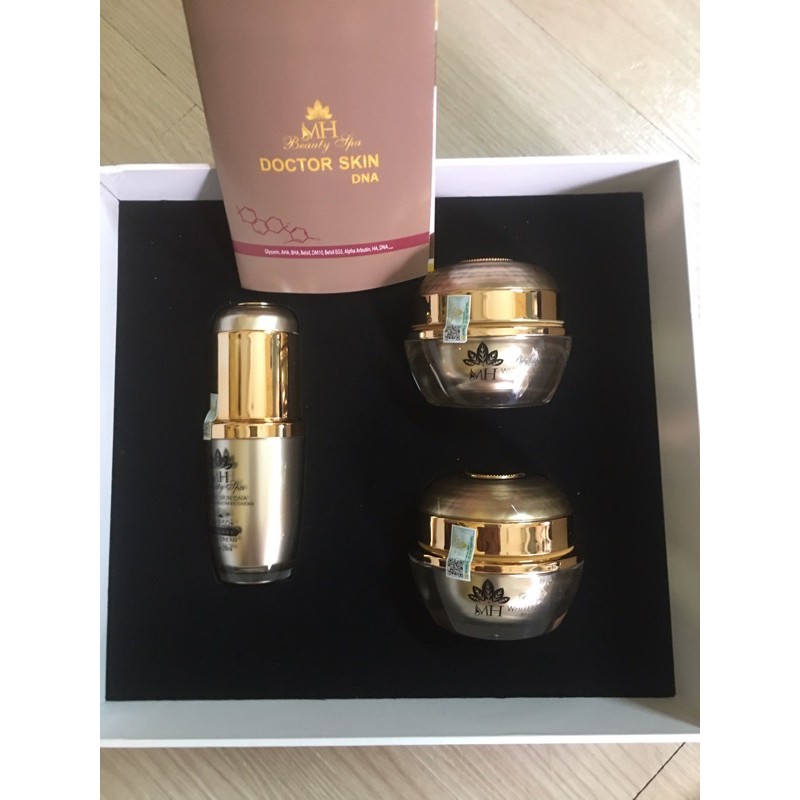 Bộ Dưỡng Da Doctor Skin DNA mờ nám đều màu da 1hộp/3món MH Beauty Spa