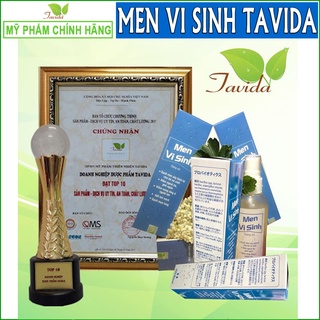 [2 CHAI] MEN VI SINH TAVIDA CHĂM SÓC LÀN DA VIÊM NANG LÔNG