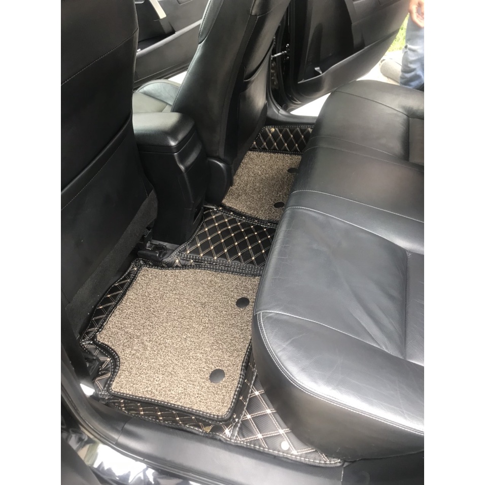 Thảm lót sàn ô tô 6D Toyota Altis  - Da PU cao cấp, Không mùi, Giảm 20% tiếng ồn