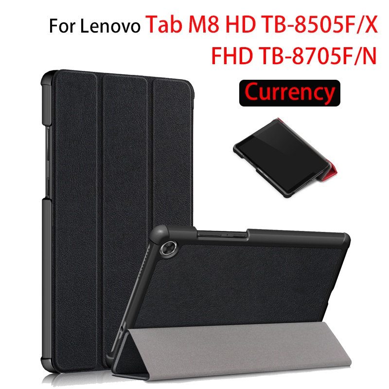 Ốp lưng da gập cho Lenovo Tab M8 HD TB-8505F/X,M8 FHD TB-8705F/N