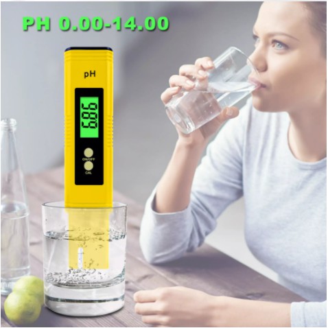 Digital pH meter Bút Đo Độ pH Kỹ Thuật Số Máy Đo Chất Lượng Nước Cho Thức Ăn, Bể Cá, Thủy Canh chính xác cao